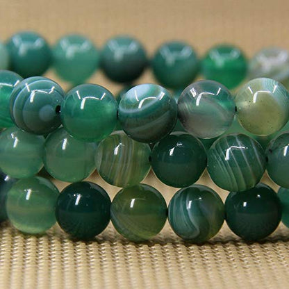 Angelstones Handmade Natural Healing Gemstone 8mm Round Beads Stretch Crystal Bracelet 7 Inch Unisex