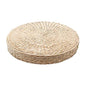Emivery Woven Straw Cushion Tatami Floor Sitting Pillow Round Woven Yoga Mat for Home Dining Room Outdoor Garden Decor 15.7 inches