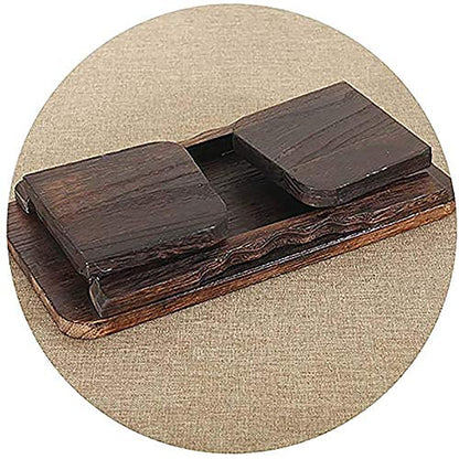 Meditation Stool Wood Yoga Stool,Foldable Meditation Bench,for Deep Meditation Strong Bearing Capacity，45 X 20cm