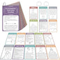 32 Pcs Somatic Therapy Exercise Cards 5.9 x 4 Inches Mindfulness Cards Coping Skills for Nervous System Regulation, Relieve Anxiety, Reconnect with Your Body, and Find Comfort