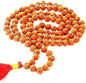 Rudraksh Mala, Natural Himalayan Genuine Original Rudraksha Rosary - style: Rudraksh Jaap mala 8-9MM