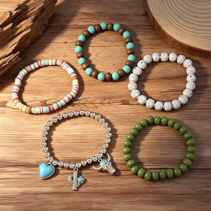 Gothic Bracelet Adjustable Punk Braided Leather Multilayer Grunge Set Bracelets Emo Metal Cuff Wrap Bangles Meaningful Gift - color: J-BZ-60