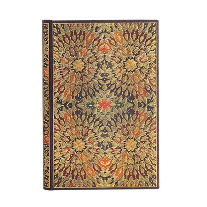 Fire Flowers Mini Unlined Hardcover Journal, 240pg, 120GSM by Paperblanks (Fire Flowers)