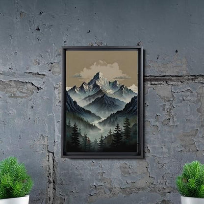 Japanese Wall Art, Minimalist Wall Art, Neutral Abstract Art, Modern Minimalist, Zen Wall Art, Zen Printed Wall Art, Japanese Art Print, Canvas, Wall