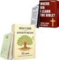 QUOKKA Mindfulness Cards & Bible Trivia Bundle – Wellness and Faith in One Set