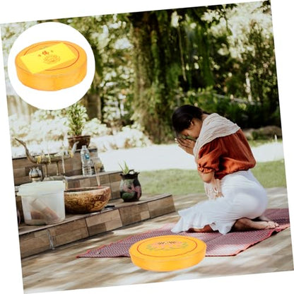 1set Meditation Cushion Seat Mat Thick Kneeling Pad for Zen Practice Comfortable Floor Cushion for Home Use for Meditation and Relaxation Activities