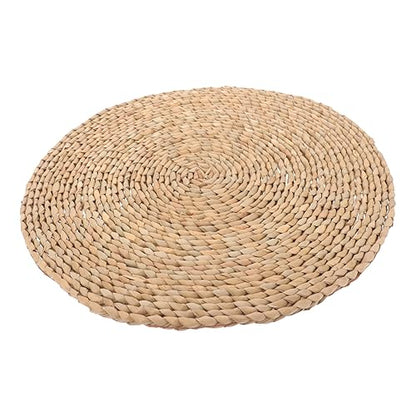 Elegant Meditation Pillow Yoga Seating Mat Handmade Craftsmanship Woven Floor Cushion for Home