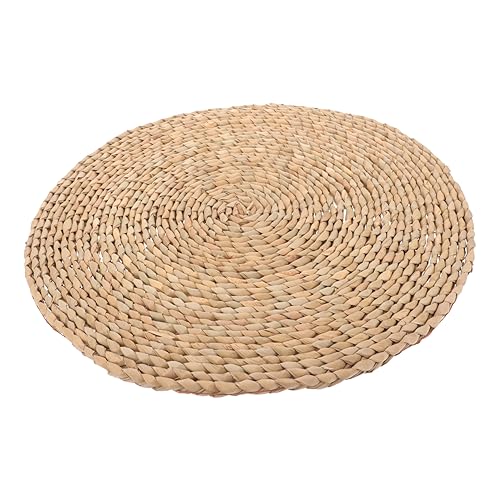 Elegant Meditation Pillow Yoga Seating Mat Handmade Craftsmanship Woven Floor Cushion for Home
