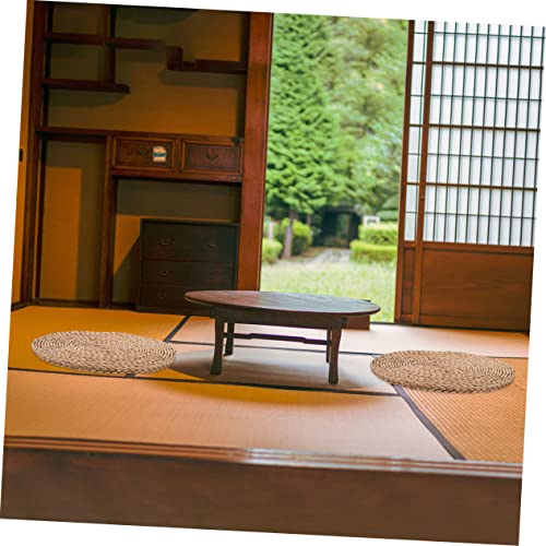 DECHOUS Long-use Meditation Cushion Decorative Round Doormat Yoga Props Accessories