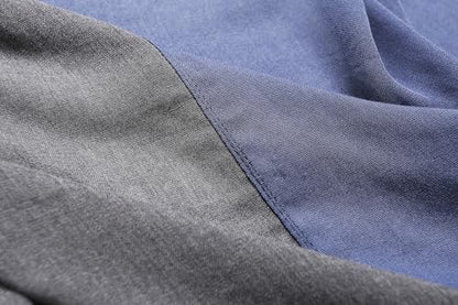 Jeelow Solid Color Scarf Wrap Shawl for Women Men – Soft Lightweight Head Scarf, All Season, Travel Beach Office Daily Wear - color: Blue Jean Hollow Out
