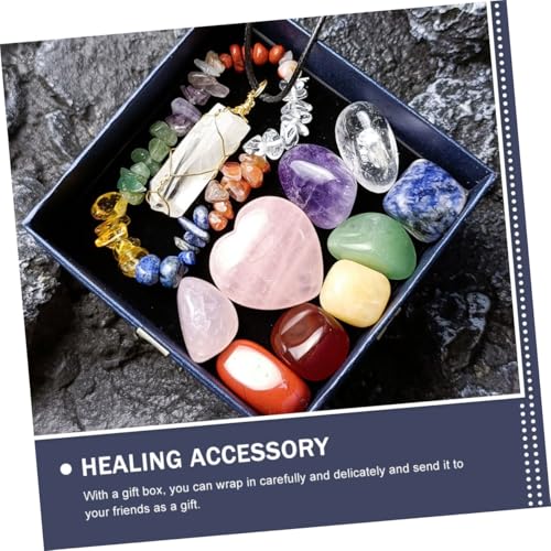 Chakra Crystal Stones Meditation Stone Decorative Healing Pocket Decorative Chakra Healing Kit