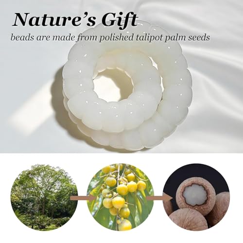 72ore Bodhi Bracelet Fidget Bracelet for Women Natural Bodhi Seed Bracelets Stretch Protection Healing Jewelry Anxiety Relief Items - color: A7:bodhi bracelet
