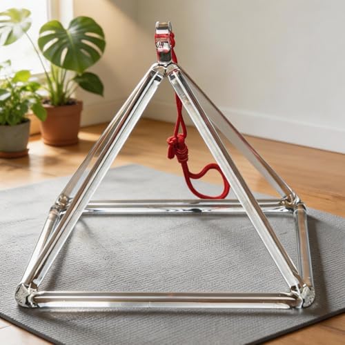 Sound Healing Quartz Clear Crystal Singing Pyramid 4 inch -Healing Musical Instrument