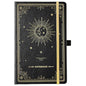 Artfan Ruled Notebook/Journal – Premium Thick Paper Classic Writing Notebook with Pocket + Page Dividers Gifts, Banded, Large, 128 Pages, Hard Cover, Lined (5.3" x 8.26") - Goddess Of the Moon - color: BLACK5