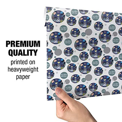 GRAPHICS & MORE Keep Stillness Inside of You Meditation Yoga Gift Wrap Wrapping Paper Roll