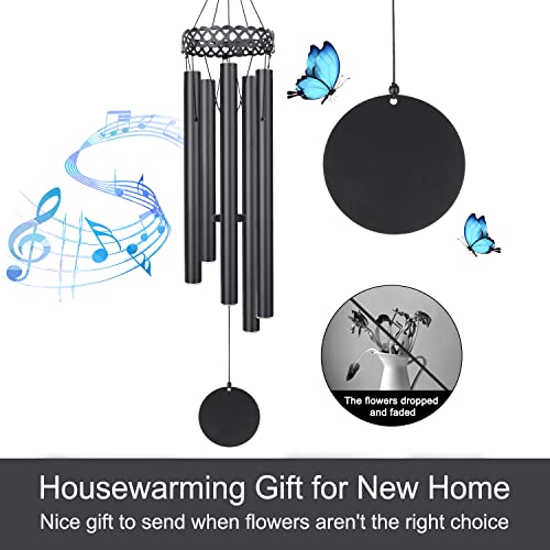 Home Sweet Home Wind Chime, New Home Wind Chime, Personalized Housewarming Gift for New House, Housewarming Gift Ideas, First House, House Warming - color: Sweet Home-1