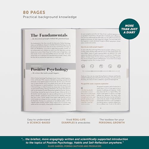 6-Minute Diary – 3-Million-User Gratitude Journal for Women & Men with Prompts – Guided Self Care Book Based on Positive Psychology – Daily Manifestation - color: Gray US-ALT