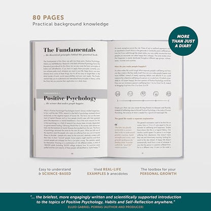 6-Minute Diary – 3-Million-User Gratitude Journal for Women & Men with Prompts – Guided Self Care Book Based on Positive Psychology – Daily Manifestation - color: Gray US-ALT