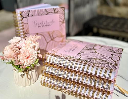 Gratitude is Yummy® 90-Day Grattitude Journal – Manifestation Journal with Prompts, Law of Attraction Daily Guided Journal for Self Care, Mindset & Abundance (Luxury Hardcover Gift Set)
