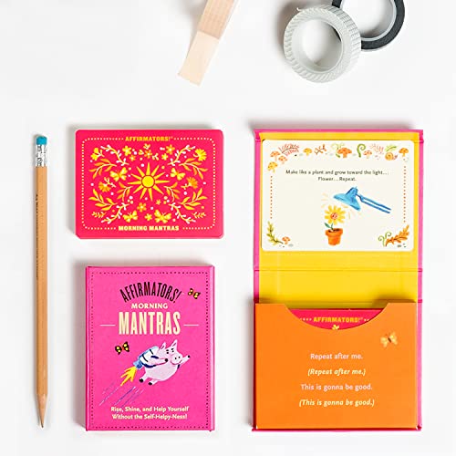 Affirmators! Mantras Morning Day Affirmation Cards Deck: 30 Cards
