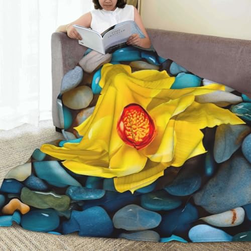 Zen Blanket Anti Pilling Throw Yoga Spa Meditation Spiritual Fleece Flannel Lightweight Cozy Bedspread Living Room Women Adults and Kids Bed Sofa 60"X50" - color: Zen1