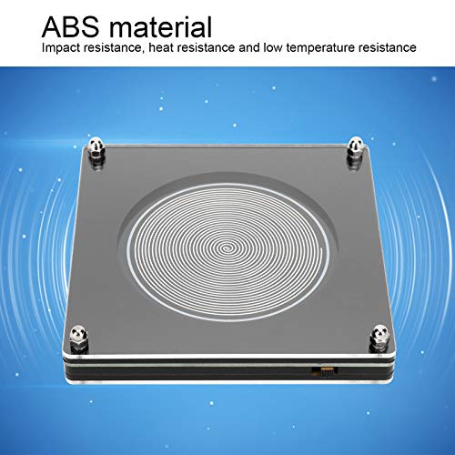 Portable 7.83Hz Resonances Generator with Ultra Low Frequency Pulse, ABS Silver Sleep Support Device for Relaxation & Focus, Model FM783