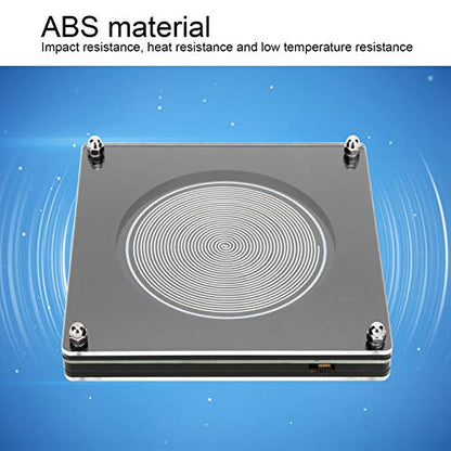 Portable 7.83Hz Resonances Generator with Ultra Low Frequency Pulse, ABS Silver Sleep Support Device for Relaxation & Focus, Model FM783