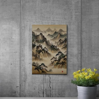 Japanese Wall Art, Minimalist Wall Art, Neutral Abstract Art, Modern Minimalist, Zen Wall Art, Zen Printed Wall Art, Japanese Art Print, Artwork Canvas Décor, Wall