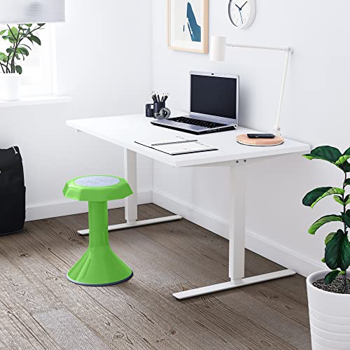 ECR4Kids ACE Active Core Engagement Wobble Stool, 18-Inch Seat Height, Flexible Seating, Grassy Green - color: Grassy Green