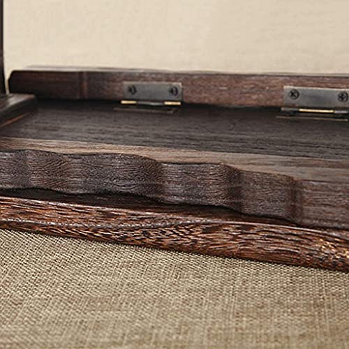 Portable Kneeling Meditation Bench with Foldable Legs, Perfect Kneeling Stool Ergonomic Solid Wood Yoga Bench for Extended Practice