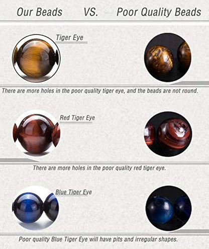 Men Women 8mm Natural Stone Lava Rock Diffuser Bracelet Elastic Yoga Agate Beads Bracelet Bangle - color: Set 6