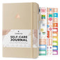 Clever Fox Self-Care Journal – Daily Reflection Notebook – Mental Health & Personal Development Planner, Meditation & Mood Log, A5 (Seashell) - color: Seashell, size: A5 (5.8'' x 8.3'')