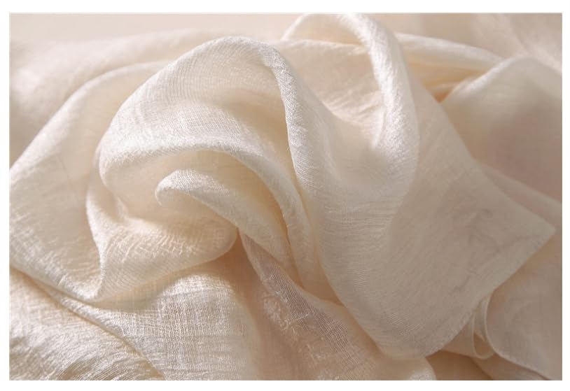 Scarves for Women Lightweight Sheen Scarf Elegant Pashmina Shawls and Wraps for Evening Dresses Wedding Solid Color