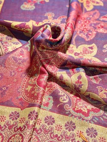 Wool Prayer Shawl 2025 Large Reversible Pashmina Silk Scarf nyc Travel Blanket Scarf Winter Wraps for Elegant LUXURY Meditation Extra Soft Boho Extra big unisex Warm Autumn PREMIUM QUALITY wrap 5654