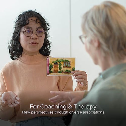 metaFox Coaching Postcards - Doorway Effect - 52 Cards to Spark Meaningful Conversations and Connections in Coaching and Therapy - color: Doorway Effect