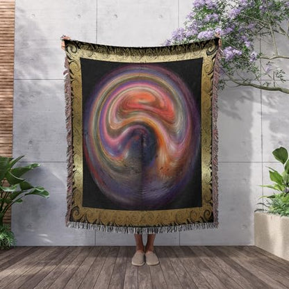 3dRose Meditation Woven Blanket