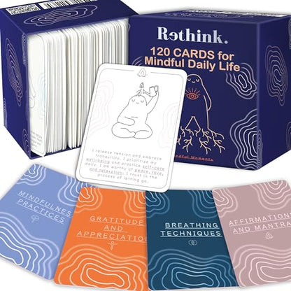 QUOKKA Journaling & Meditation Cards Bundle – 172 Mindfulness Cards