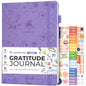 Clever Fox Gratitude Journal Large – Happiness, Positivity & Affirmation Journal – Inspirational Daily Notebook, 3 Months, 8.3x11” (Lavender) - color: Lavender, size: A4 (8.5" x 11")