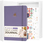 Clever Fox Self-Care Journal Premium – Daily Gratitude & Mental Health Notebook for Women – Reflection & Personal Development Journal (Lavender) - color: Lavender