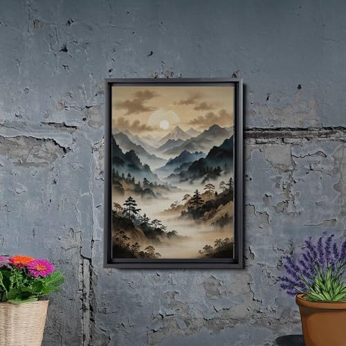 Japanese Wall Art, Minimalist Wall Art, Neutral Abstract Art, Modern Minimalist, Zen Wall Art, Zen Printed Wall Art, Japanese Art Print, Decor Canvas, Arts