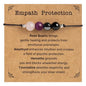 Negative Energy Protection Bracelet, Anxiety Bracelet For Women, Men, Protection Jewelry Gift For Her, Him, Pulsera De Proteccion Para Mujer, Calming Anxiety Relief Items (Empath Protection)