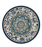 Knsbk Large Round Yoga Mat 4.6'X3.5mm for Exercise Premium Extra Thick, Ultra Comfortable, Non Slip, Meditation Mat - color: Mixed flowers A