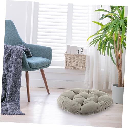 Meditation Seat Pad Round Floor Pillow Yoga Bolster Thick Cushion for Outdoor Indoor Use Comfortable Seat Pad for Living Room