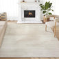 Abani Neutral Beige Area Rug | 3' x 6' Tan Geometric Carpet with Zen Circle Pattern | Washable Rugs for Living Room, Bedroom, Office - color: Beige, size: 2'6" x 6' (Rectangular)