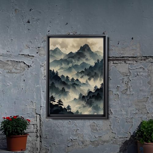 Japanese Wall Art, Minimalist Wall Art, Neutral Abstract Art, Modern Minimalist, Zen Wall Art, Zen Printed Wall Art, Japanese Art Print, Decor Canvas, Wall