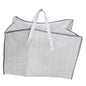 Vaguelly Large Capacity Foldable Storage Bag Organizer for Clothes and Blankets Heavy-Duty Fabric Zipper for Closet Organization and Moving Supplies
