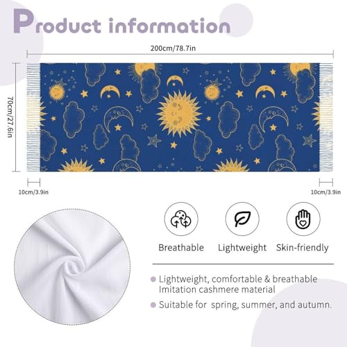 Ladies Warm Autumn Scarf Pashmina Wraps Shawl Winter Cozy - color: Picture (366)