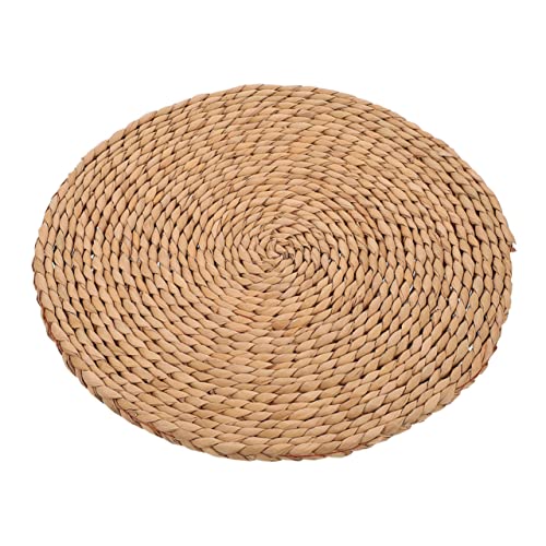 Thickened Woven Yoga Meditation Cushion Floor Pad for Outdoor Picnic Home Use Natural Material Thick Sitting Mat