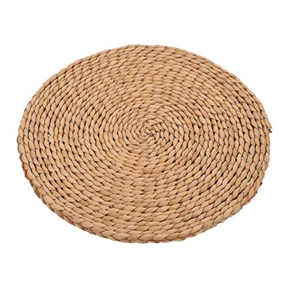 Thickened Woven Yoga Meditation Cushion Floor Pad for Outdoor Picnic Home Use Natural Material Thick Sitting Mat