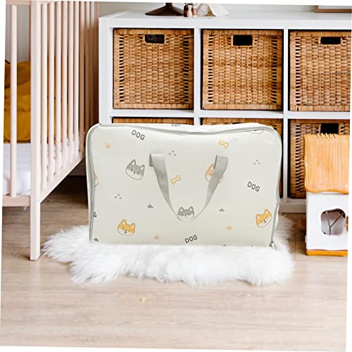 2pcs Oxford Fabric Storage Bags Large Capacity Organizing for Clothes Bedding and Travel and Portable Moving Bags for Home Use